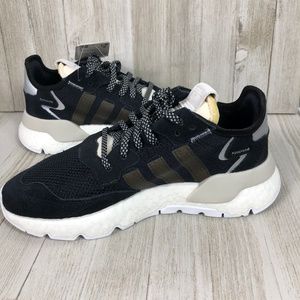adidas Nite Jogger CoreBlack/Carbon/White W 8.5